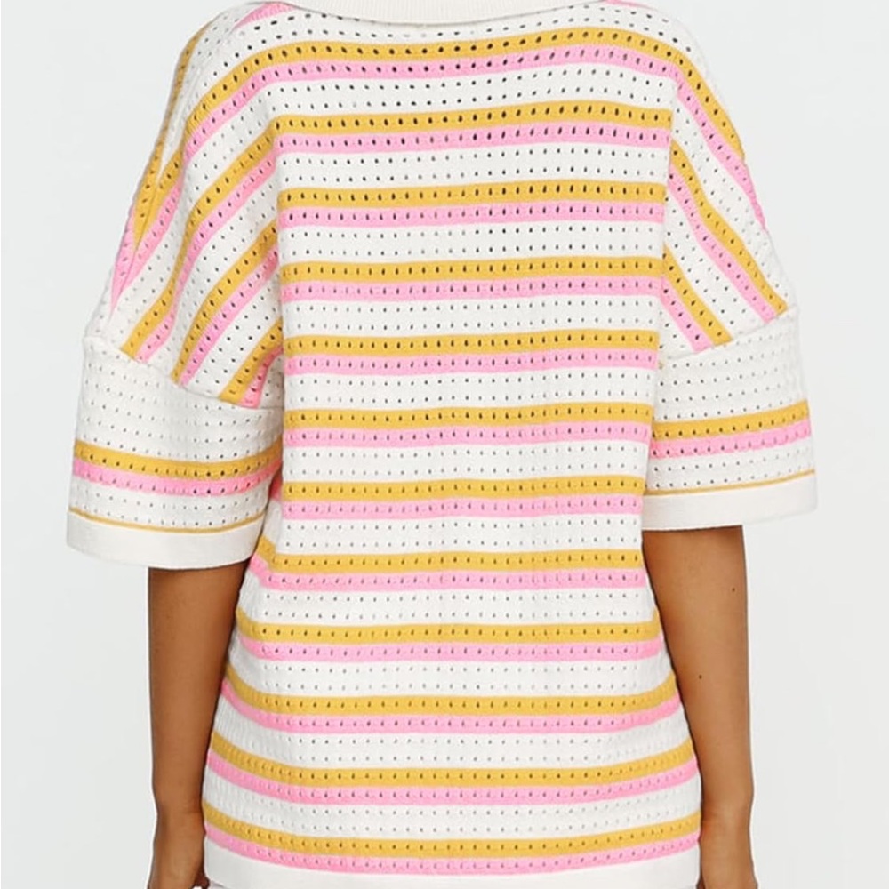 Striped Knit Two-Piece Set - Picture 5 of 5